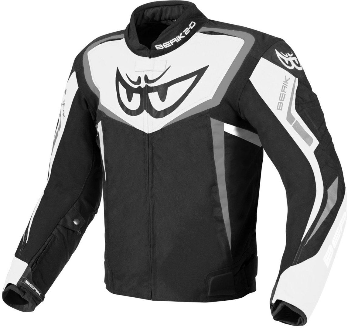 Giacca Moto Tessile Donna Berik Bad Eye - Impermeabile Nero/Giallo Fluorescente Taglia 38 - 6