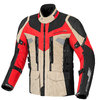 Berik Striker Chaqueta textil impermeable para motocicleta 3 en 1
