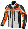 Berik Striker Chaqueta textil impermeable para motocicleta 3 en 1