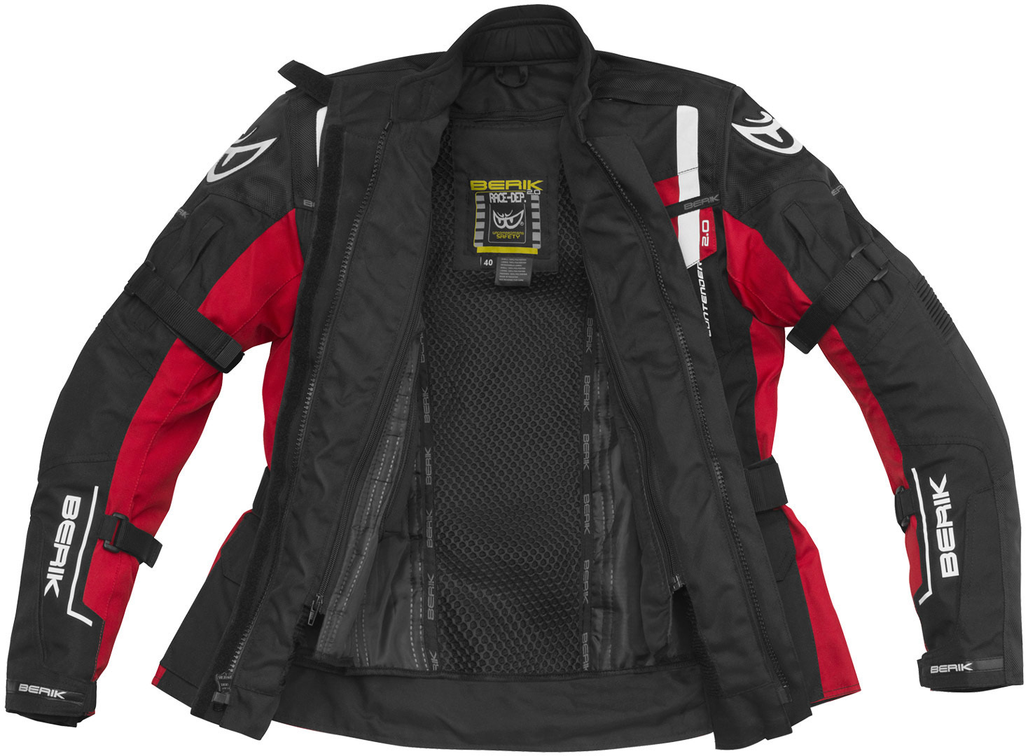 Berik Torino wasserdichte Damen Motorrad Textiljacke - Bild 5 von 12