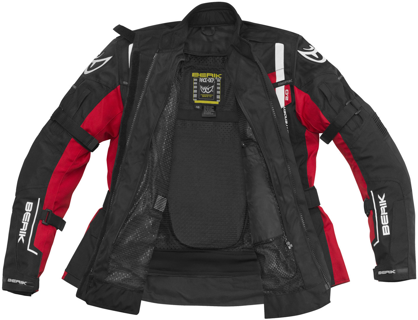 Berik Torino wasserdichte Damen Motorrad Textiljacke - Bild 6 von 12