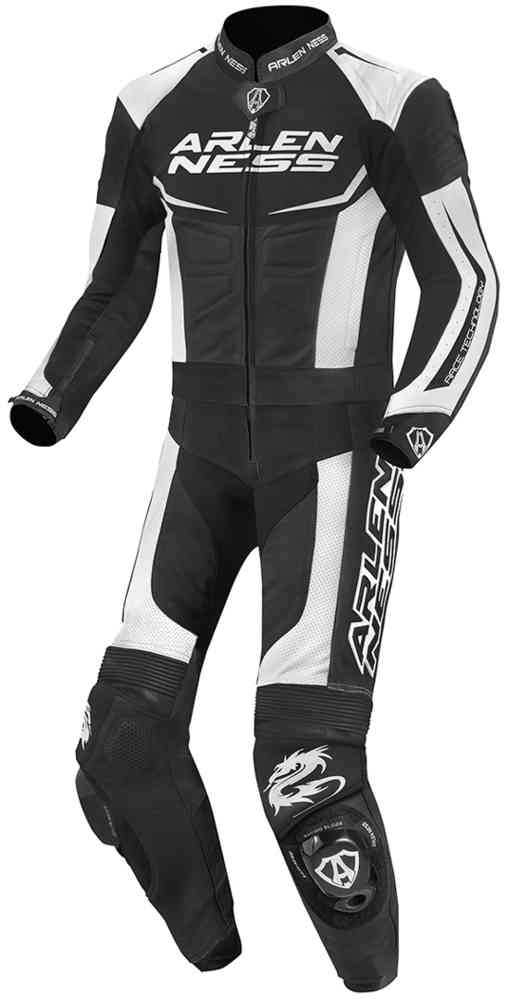 Arlen Ness Aragon Two Piece Motorcycle Leather Suit