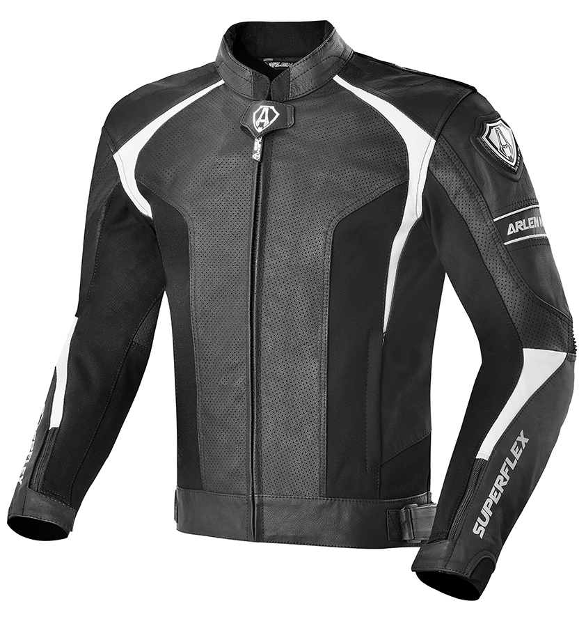 Arlen Ness Tek-X waterproof Motorcycle Leather Jacket