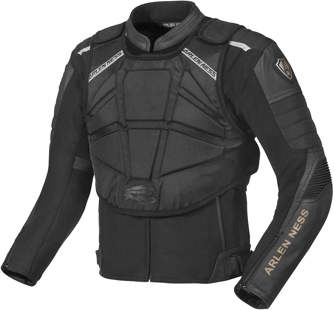Arlen Ness Tough Rider Giacca Moto in Pelle//Tessuto