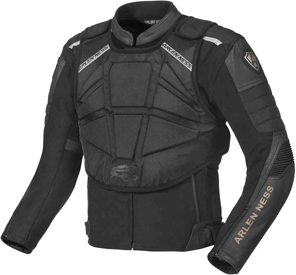Arlen Ness Tough Rider Мотоцикл куртка из кожи/ткани