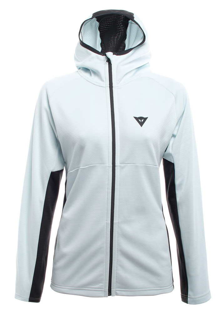 Dainese HP2 Full Zip Damen Kapuzenjacke, blau, Größe L, blau, Größe L