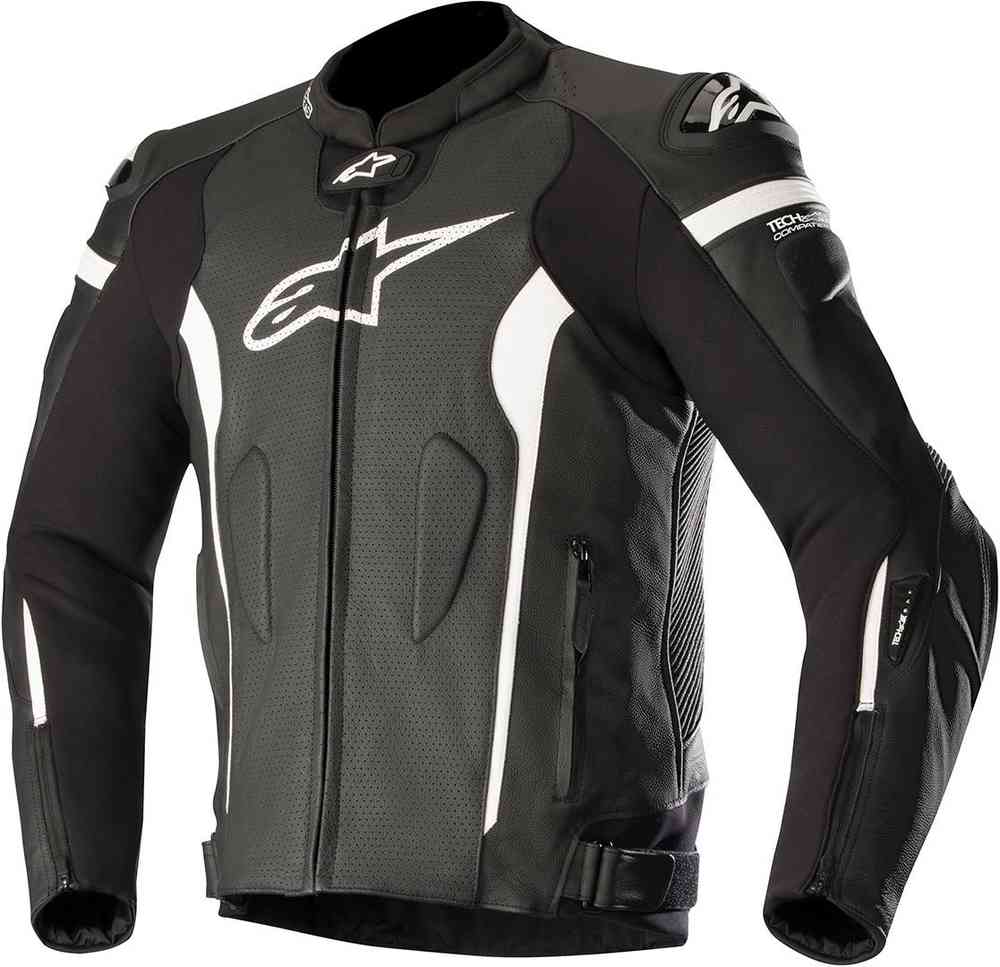 Alpinestars Missile Tech-Air Motorcycle Leather Jacket Veste en cuir de moto