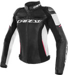Dainese Racing 3 オートバイの革のジャケットの女性