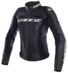 Dainese Racing 3 Veste de moto en cuir de dames
