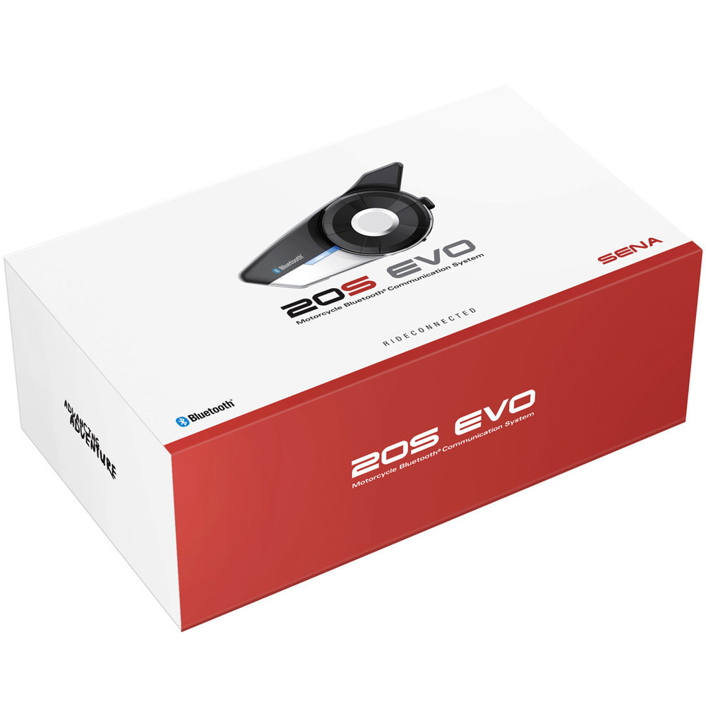 Sena 20S Evo 40mm Bluetooth Communication System Sistema de comunicação Bluetooth