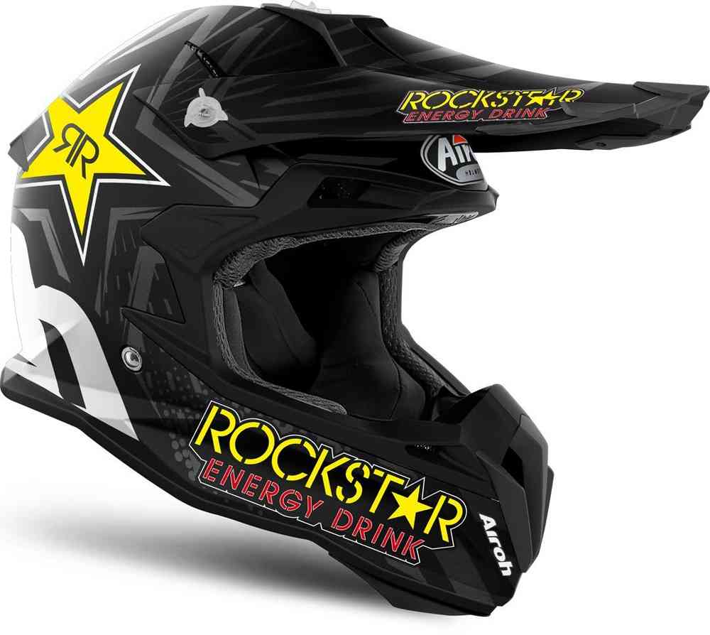 Airoh Terminator Open Vision Rockstar MX Helm