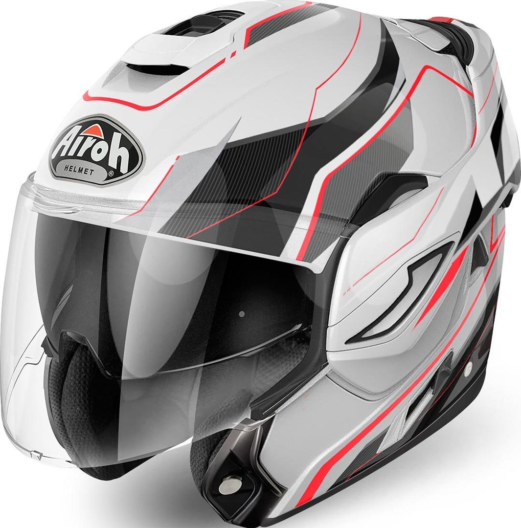 Airoh Rev Revolution Helmet, black-white, Size XS, black-white, Size XS