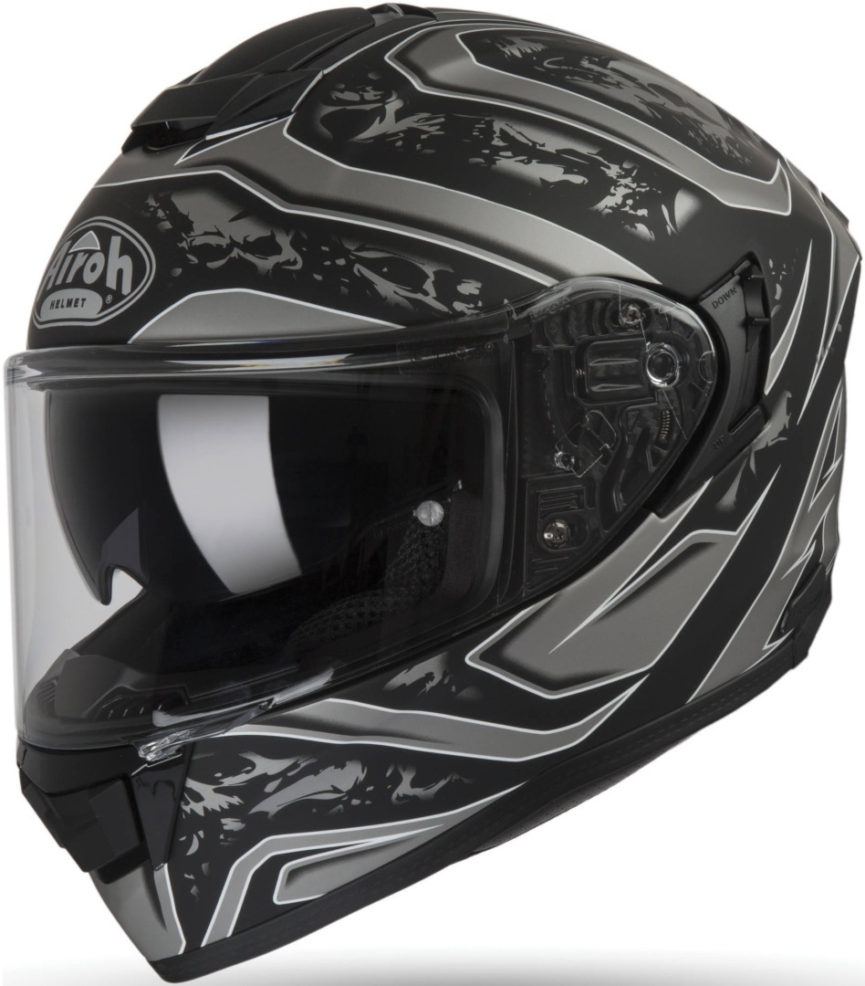 Airoh ST 501 Dude Helmet, black-grey, Size XS, black-grey, Size XS