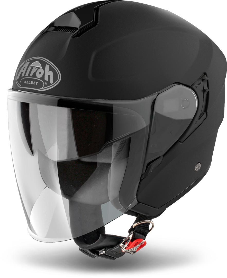 Airoh Hunter Jet Helmet, black, Size S, black, Size S