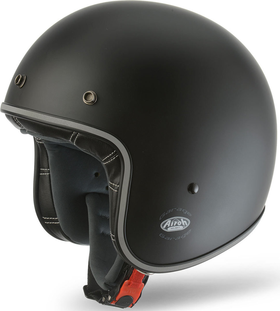 Airoh Garage Jet Helmet, black, Size XS, black, Size XS