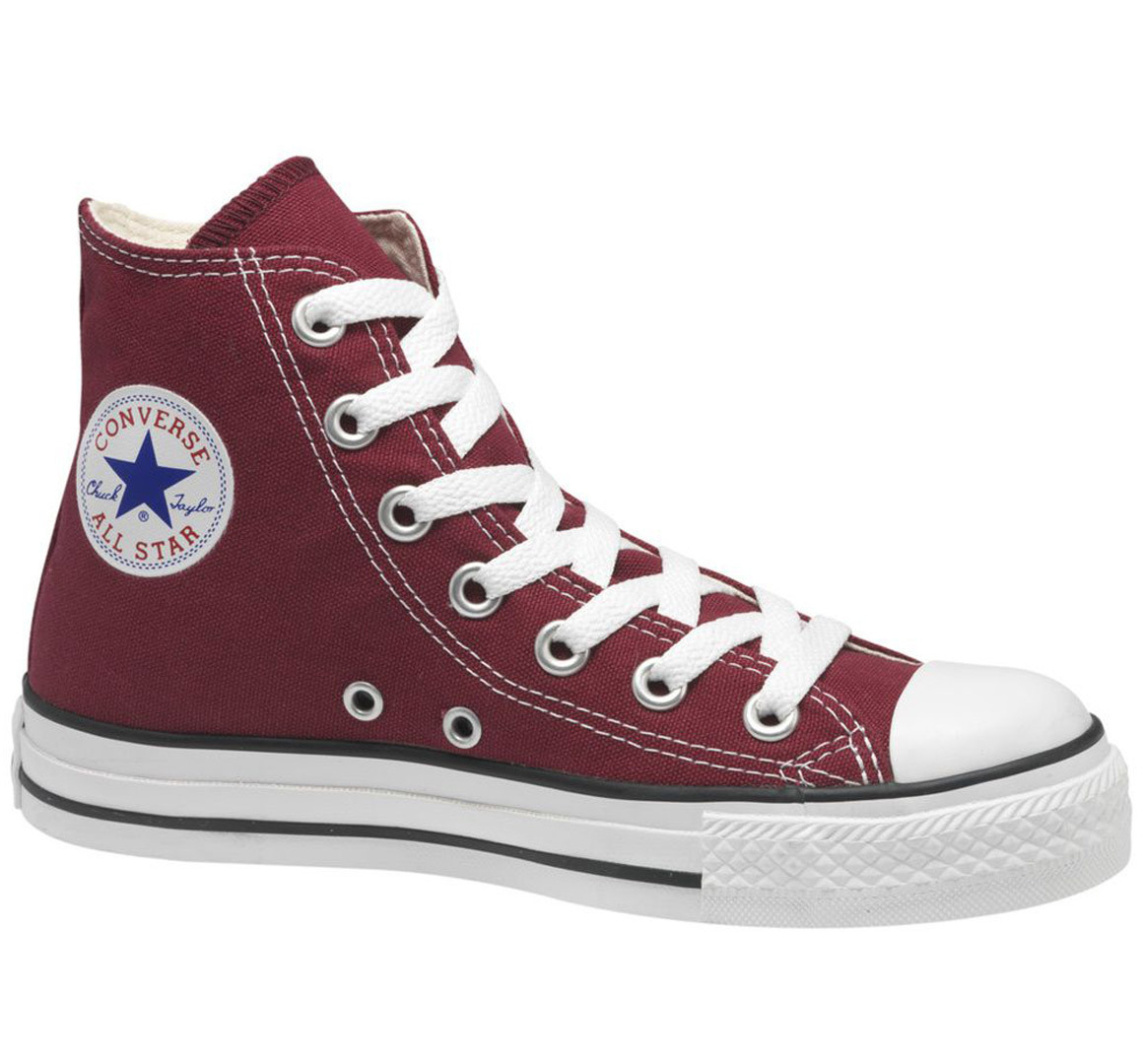 Converse maroon high cheap cut