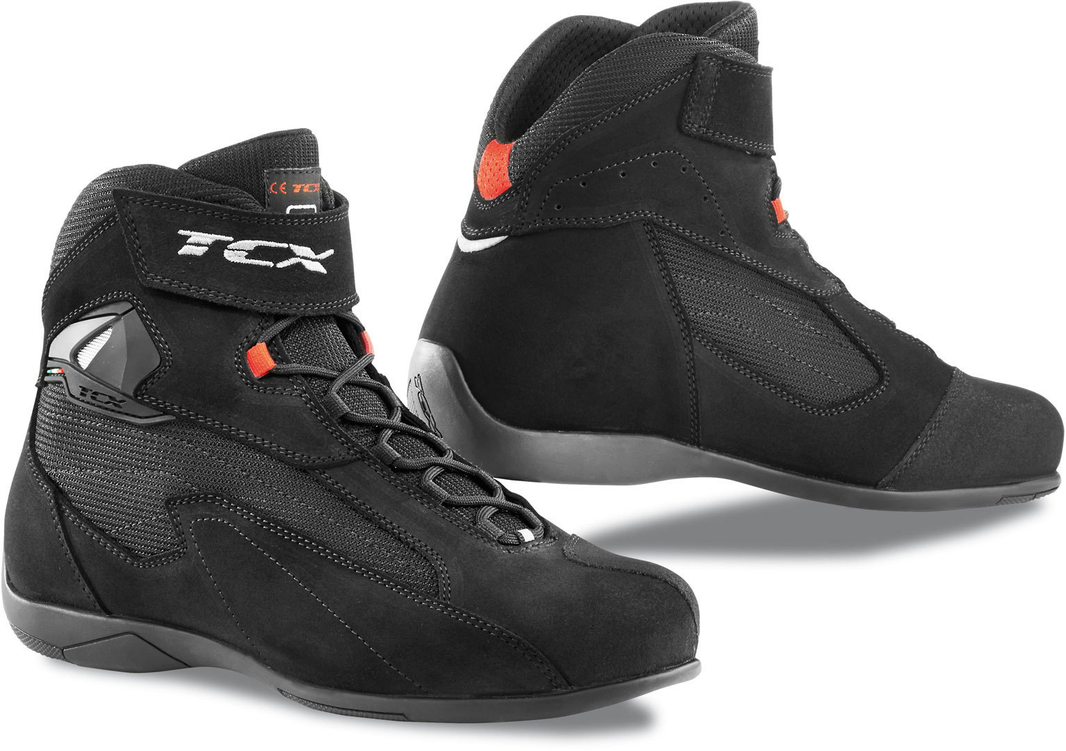 TCX Pulse Motorcycle Shoes, black, Size 37, black, Size 37
