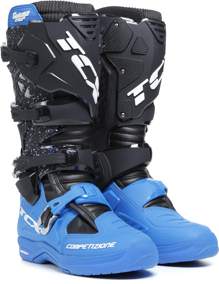 TCX Comp Evo 2 Michelin Ботинки для мотокросса Черный/Синий 49 