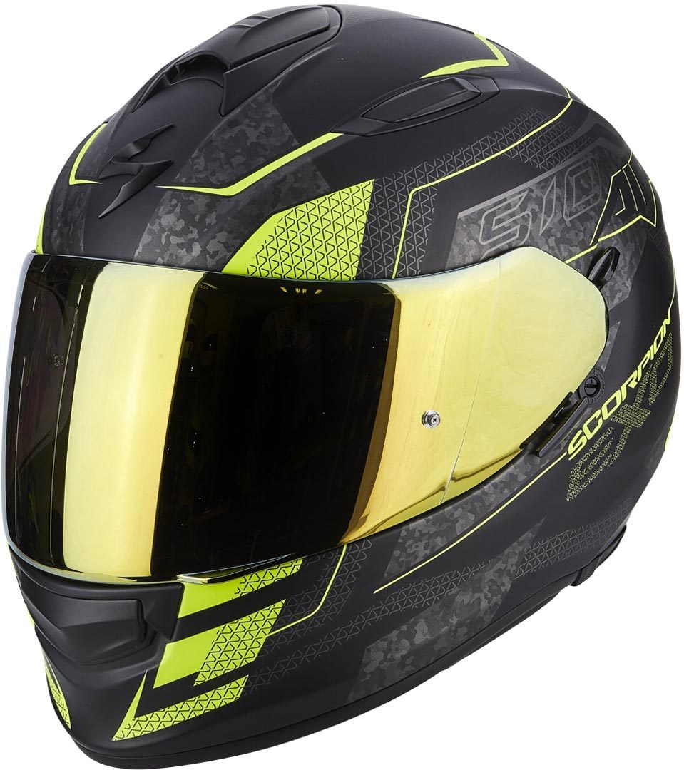 Scorpion Exo 510 Air Galva Helmet, black-yellow, Size S, black-yellow, Size S