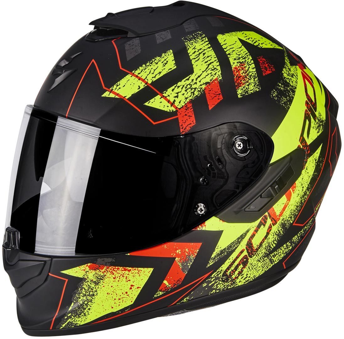 Scorpion EXO 1400 Air Picta Helmet, black-yellow, Size S, black-yellow, Size S