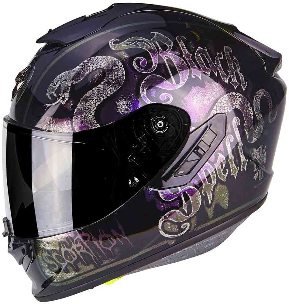 Motorcycle helmets EXO 1400 AIR BLACKSPELL Black cameleon Scorpion 