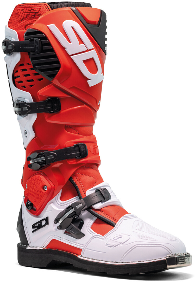Sidi Crossfire 3 Ботинки для мотокросса Белый/Красный 47 