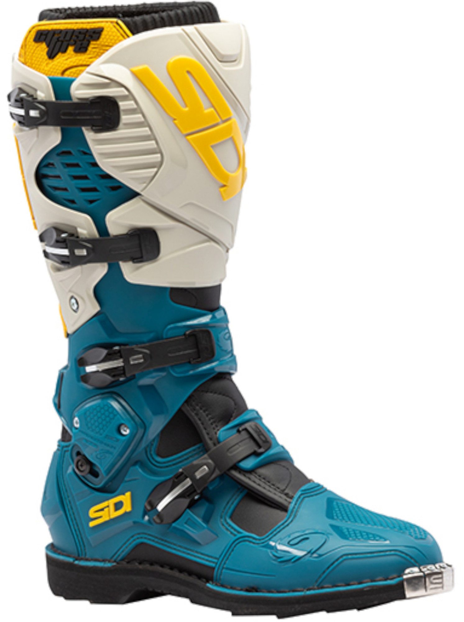 Sidi Crossfire 3 Ботинки для мотокросса Синий/Песочный 42 