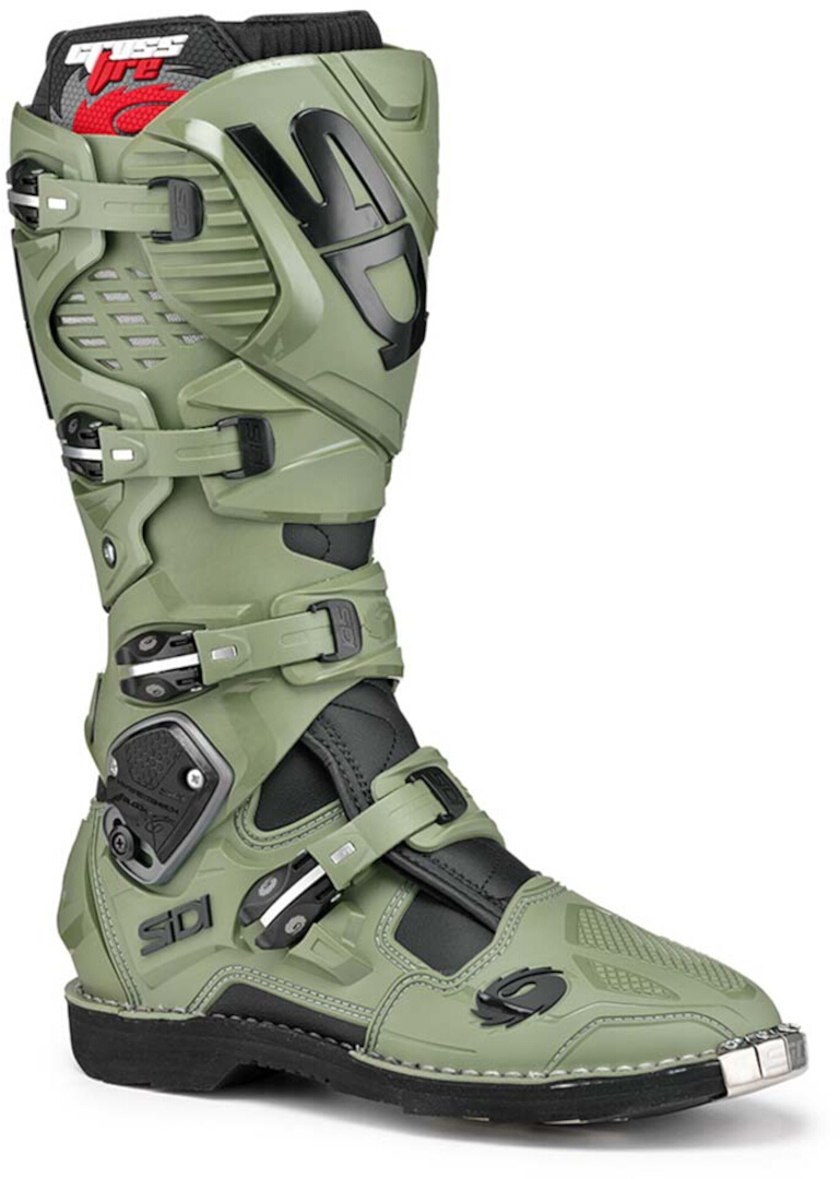 Sidi Crossfire 3 Ботинки для мотокросса Зеленый/Черный 43 
