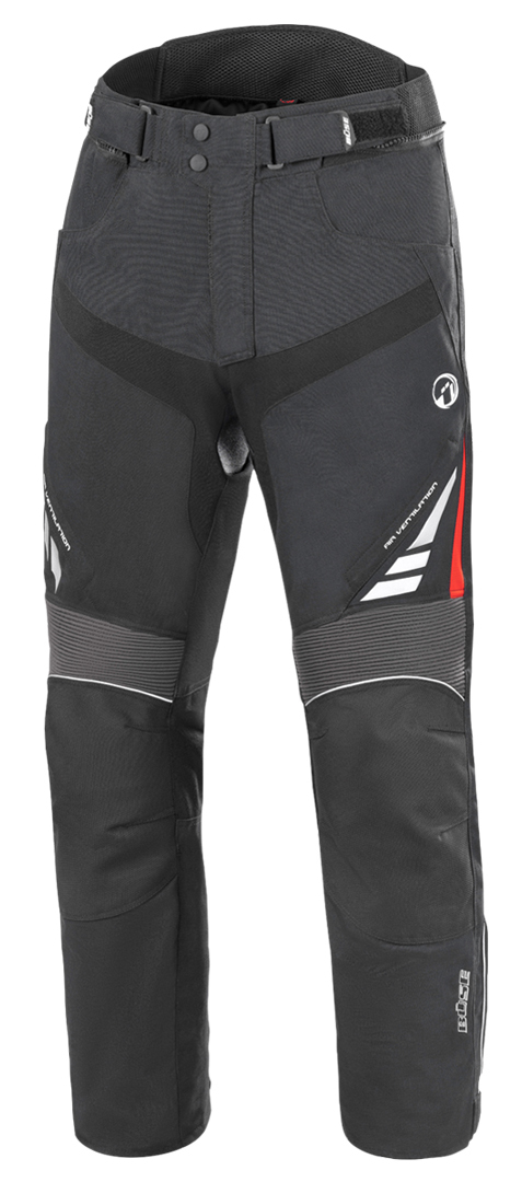 Büse B.Racing Pro Motorfiets textiel broek, zwart, afmeting XL 36