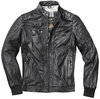 Black-Cafe London Detroit Motorcycle Leather Jacket