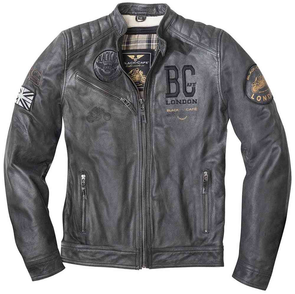 Black-Cafe London Rocka Мотоцикл Кожаная куртка