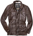 Black-Cafe London Classic Motorrad Lederjacke