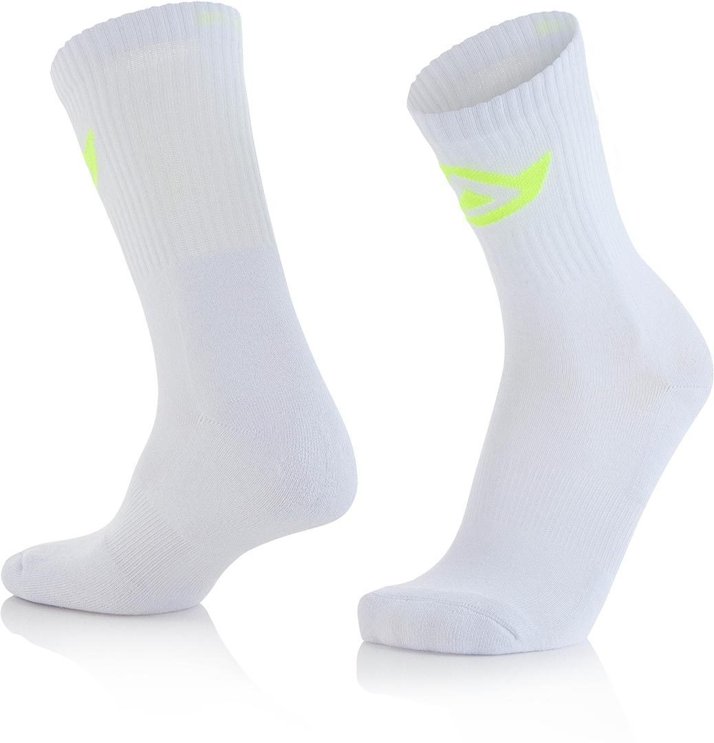 Acerbis Cotton Socks, white, Size 39 40 41, white, Size 39 - 41