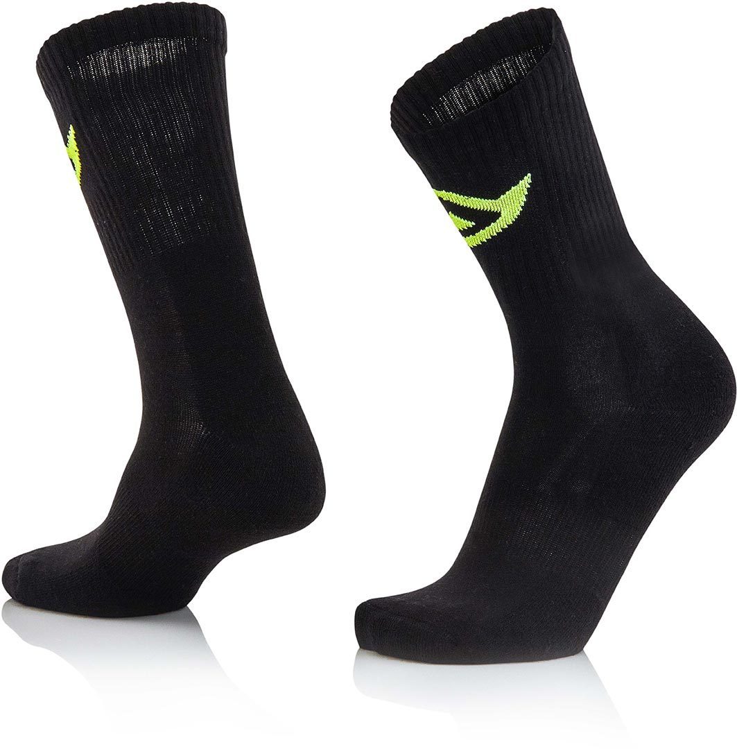 Acerbis Cotton Socks, black, Size 39 40 41, black, Size 39 - 41