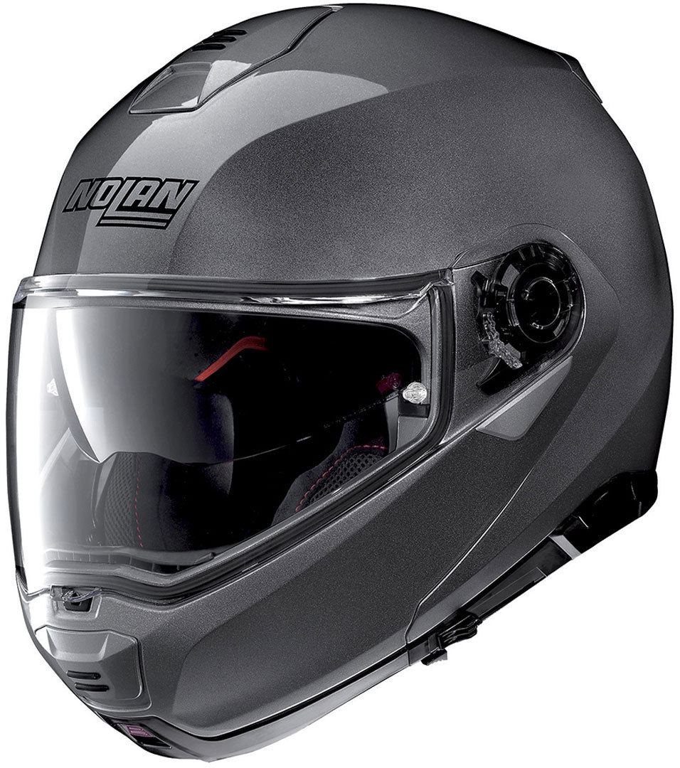 Nolan N100-5 Classic N-Com Helmet, grey, Size S, grey, Size S