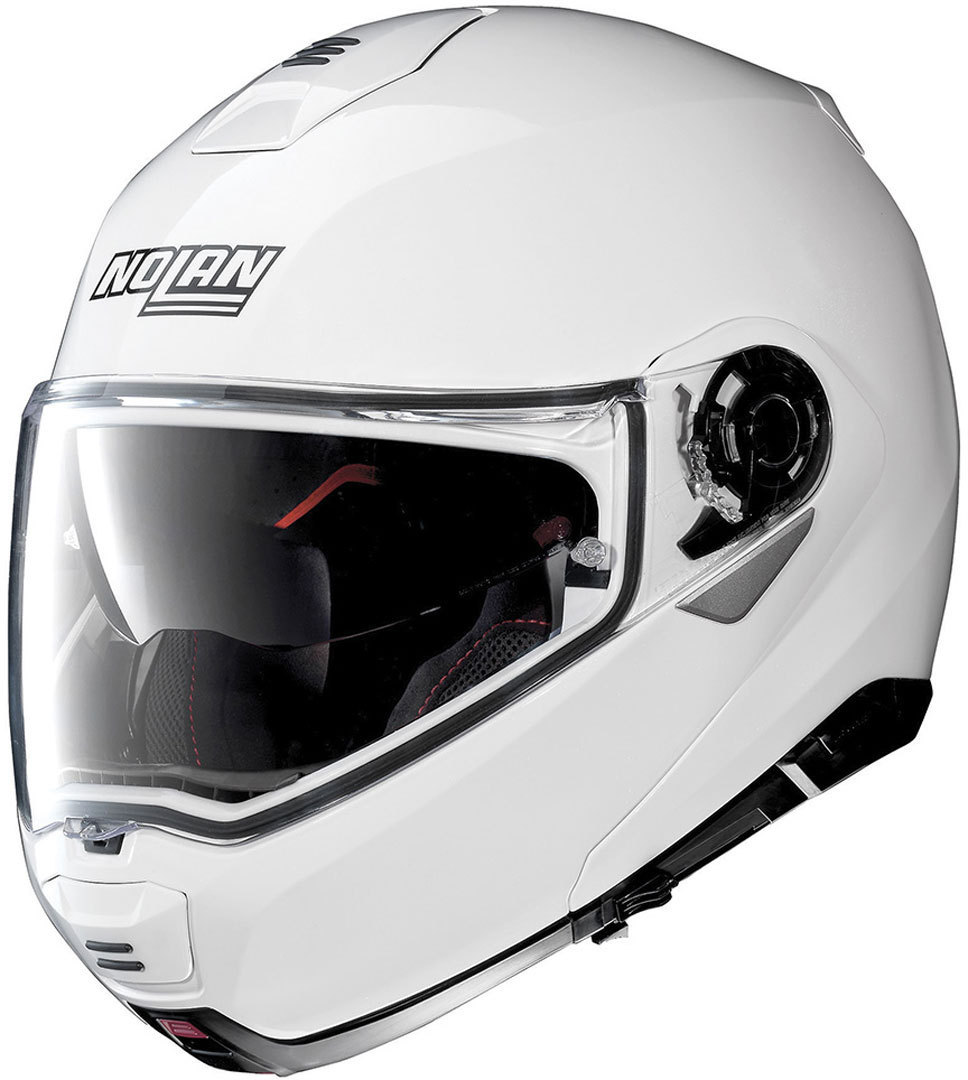 Nolan N100-5 Classic N-Com Helmet, white, Size 2XS, white, Size 2XS