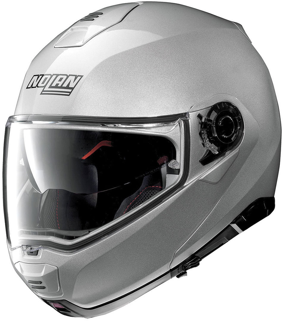 Nolan N100-5 Classic N-Com Helmet, silver, Size 2XL, silver, Size 2XL