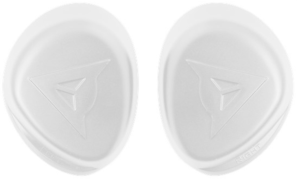Dainese Pista Elbow Curseurs, blanc