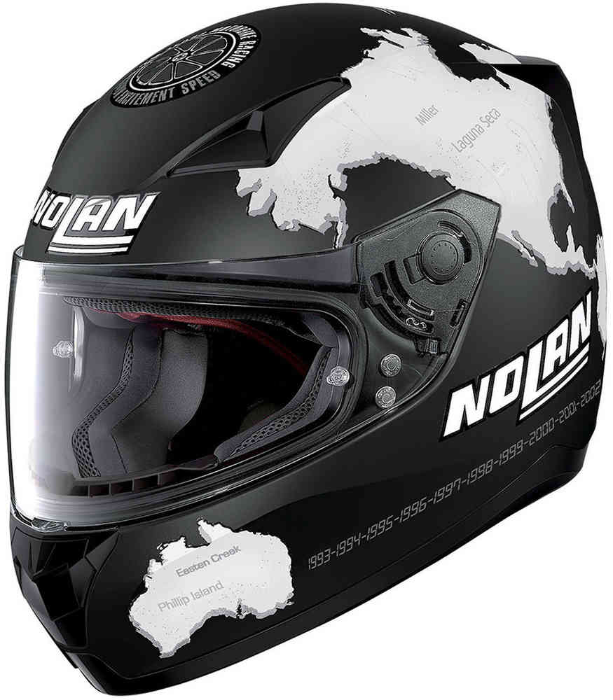 Nolan N60-5 C.Checa Replica Casco nero piatto