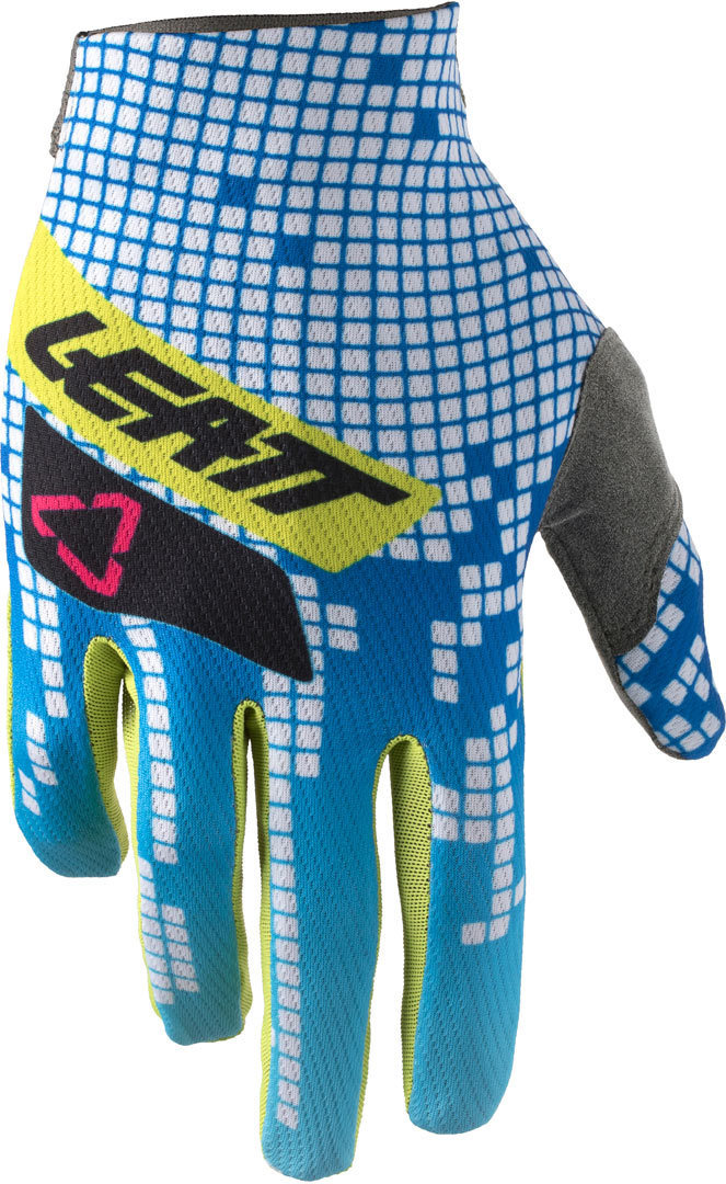 Leatt GPX 1.5 GripR Equalizer Gloves, white-blue, Size 2XL, white-blue, Size 2XL