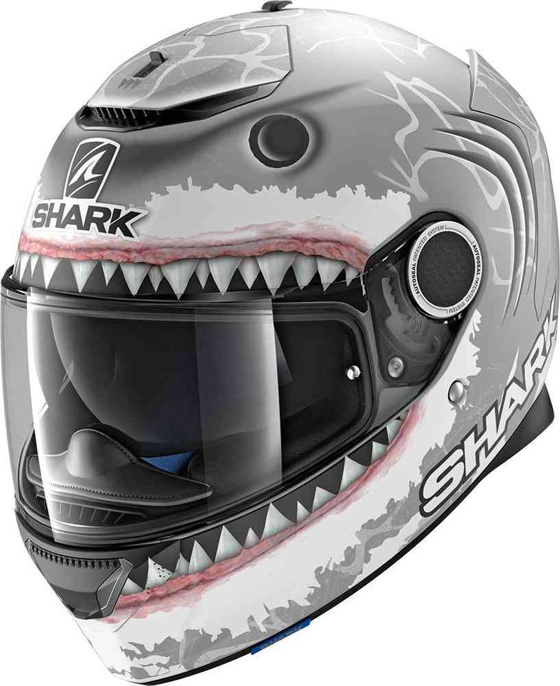 Shark Spartan Lorenzo White Shark Helmet