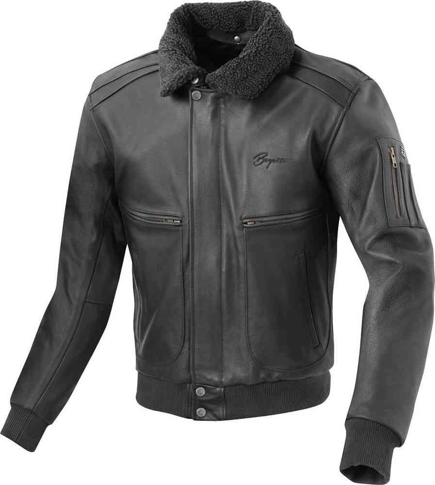 Bogotto Aviator Motorcycle Leather Jacket