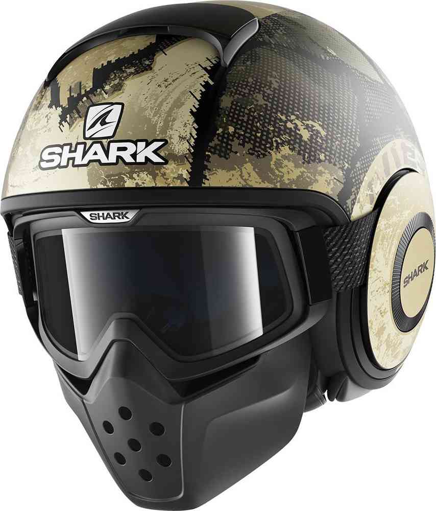 Shark Drak Evok Mat ジェット ヘルメット