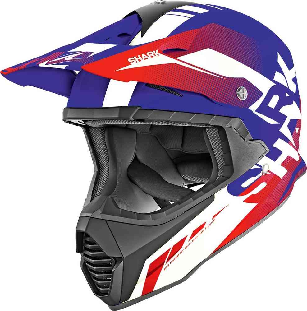 Shark Varial Anger Motocross Helmet Motocross-kypärä