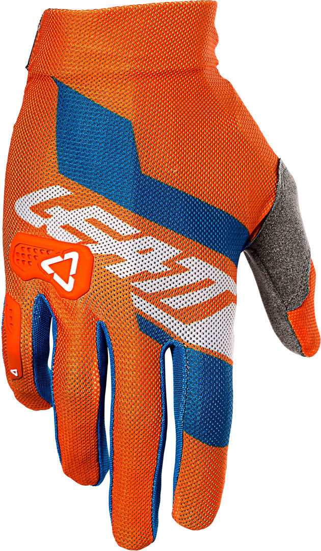 Leatt GPX 2.5 X-Flow Gloves, blue-orange, Size S, blue-orange, Size S