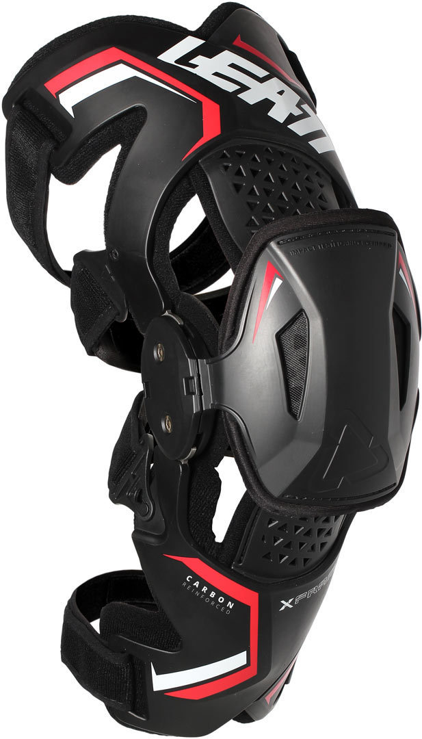 Side view of Leatt X-Frame Knee Braces, black, Size S for Men