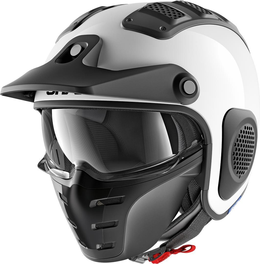 Shark X-Drak Blank Jet Helmet, white, Size S, white, Size S