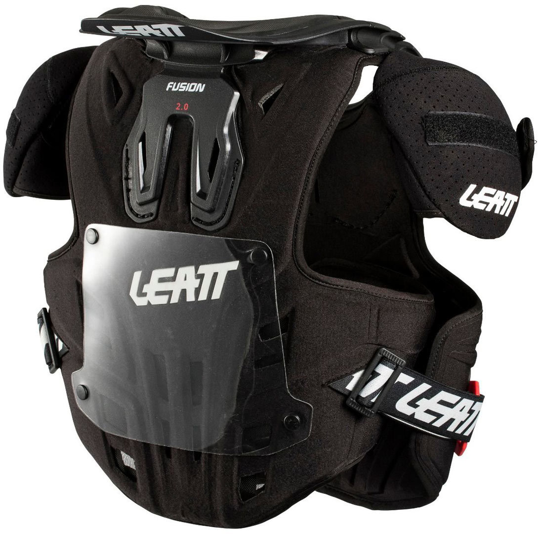 Leatt Fusion 2.0 Kids Protector Vest, black, Size S M, black, Size S M
