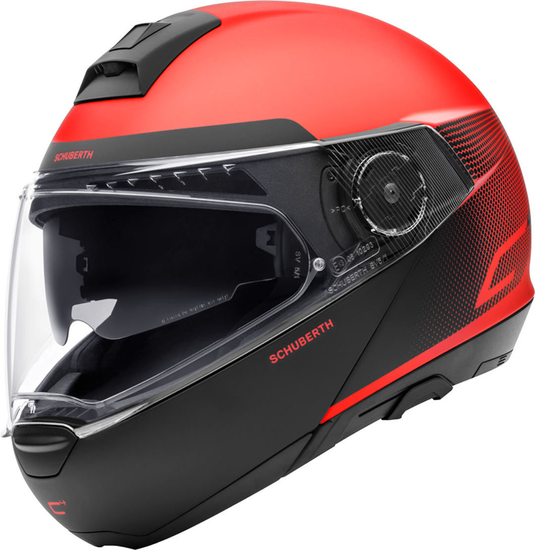 Image of Schuberth C4 Resonance Casco, rosso, dimensione XS