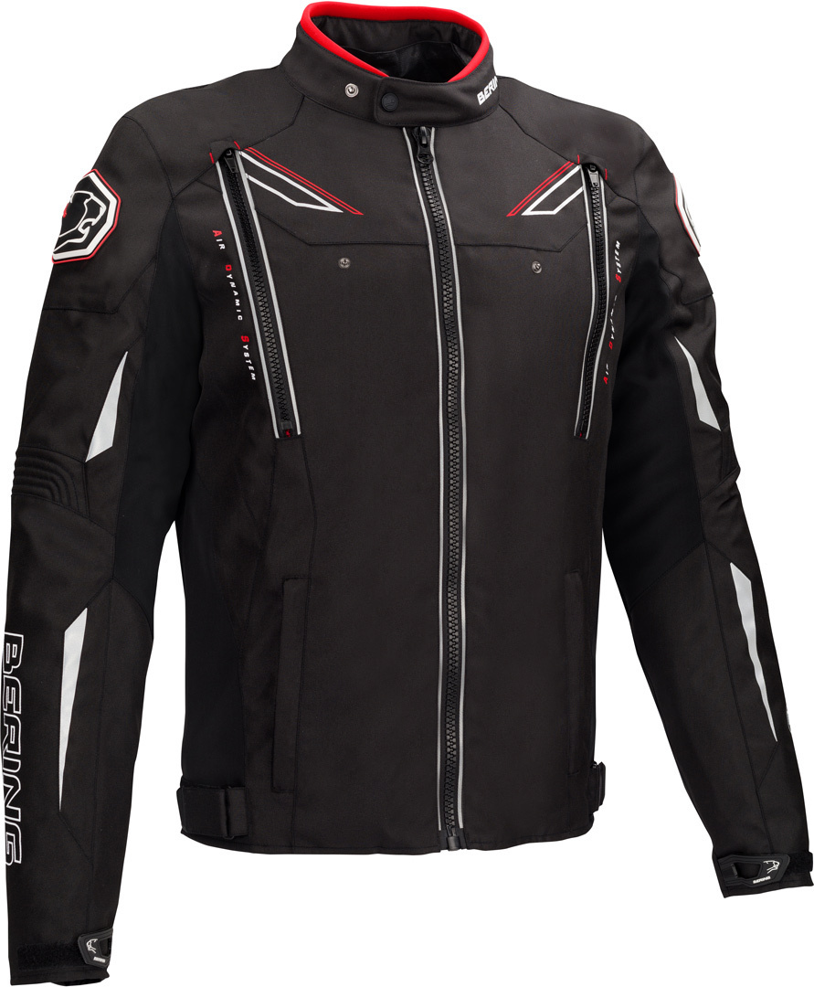 Bering Ziggy Jacket, black-white-red, Size 3XL, black-white-red, Size 3XL